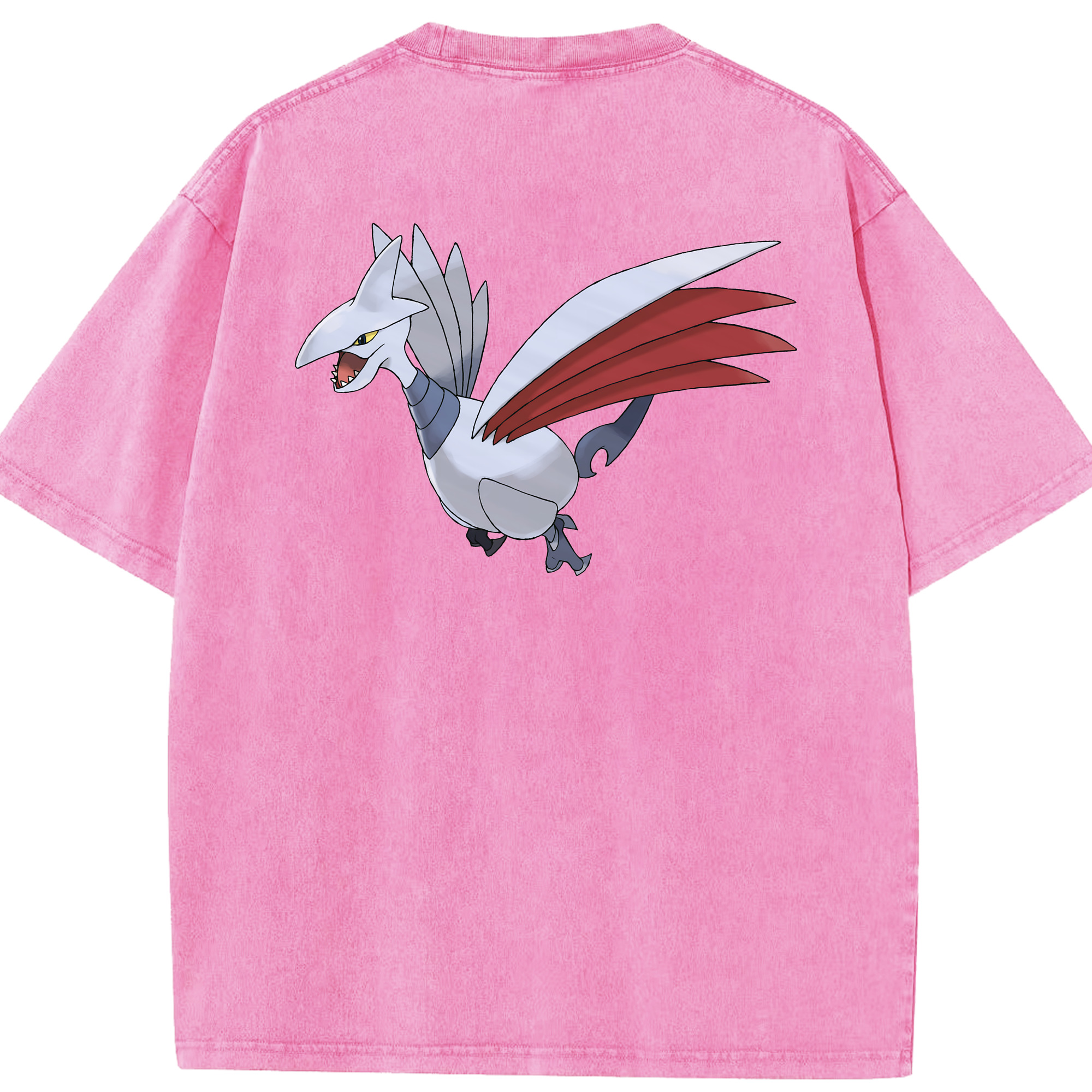 （画像用） ポケットモンスター Pokémon 綿100% ヴィンテージ風 半袖Tシャツ（背面プリント）